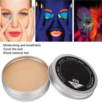 

IMAGIC 20g Professional Halloween Face Painting Scars Cover Eyebrows Mud Skin Wax Body Paint Makeup Skin Wax for Halloween Party