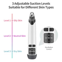 Hot Compress Blackhead Remover Vacuum Suction Acne Pore Cleaner Electric Nose Face Deep Cleansing Skin Care Device Birthday Gift 2