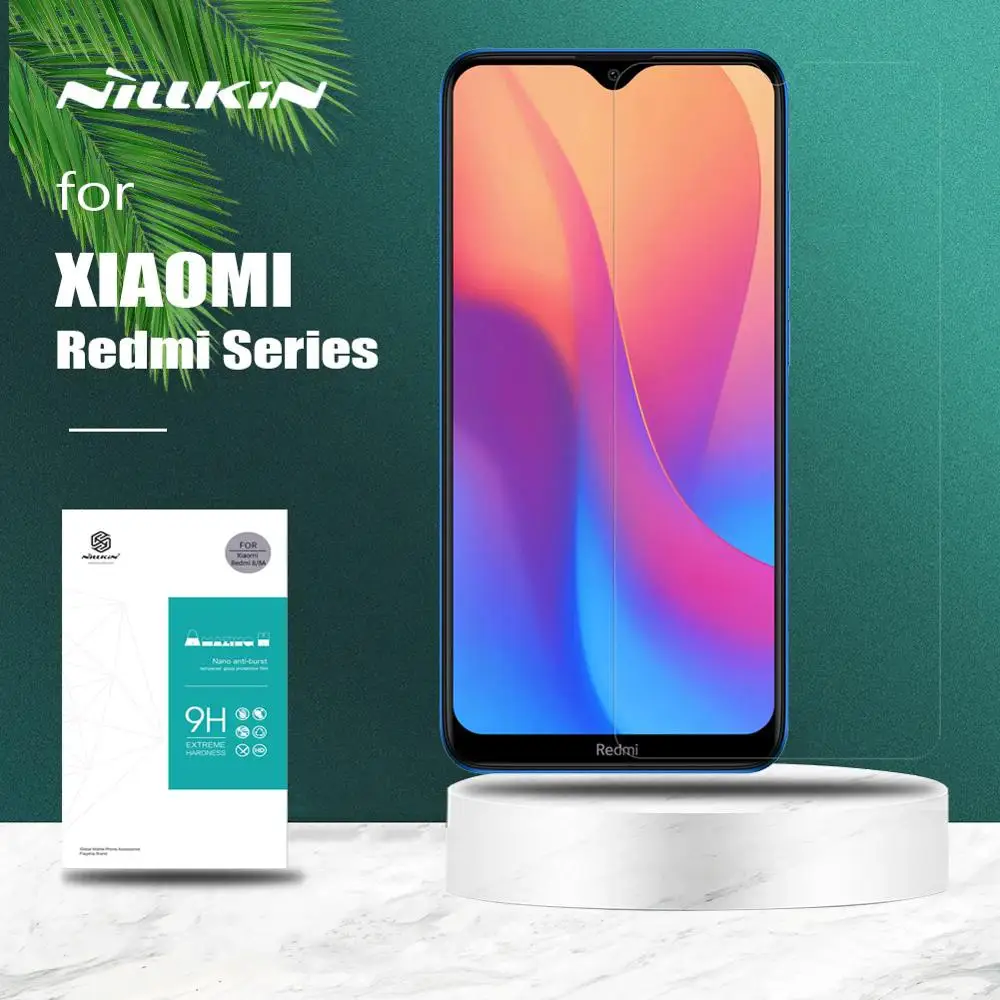 Для Xiaomi Redmi 9 9A 7A K30 Poco X3 NFC F2 Pro Nillkin закаленное стекло Защита для экрана на Note 9S 8T 8 7