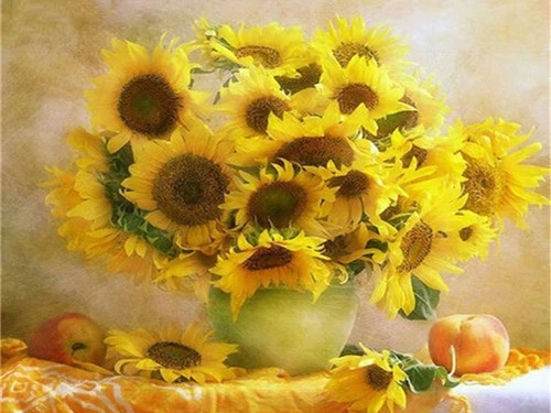 

NEW Diamond Embroidery Flowers Diamond Painting Cross stitch Full drilling round drill Cross Stitch Home Decoration