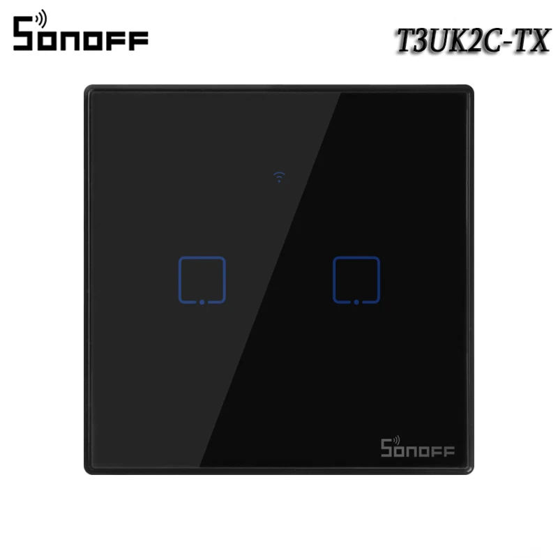 SONOFF T3 TX Wifi Smart Wall Touch Switch Wireless Relay Module Smart Home Control Via Ewelink/RF433 Work With Alexa Google Home 