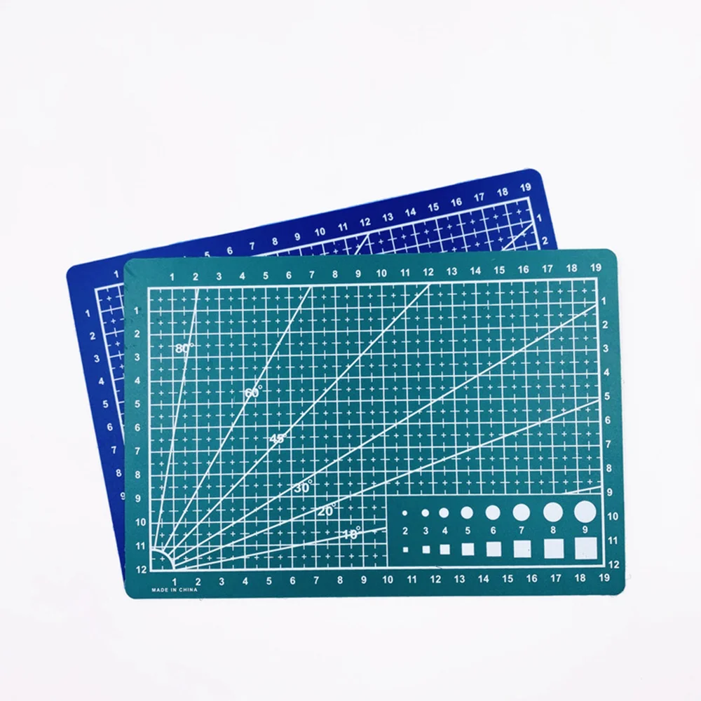 A4 A5 PVC Cutting Mat Board Engraving Hard Pad Durable Handwriting Plank Lightweight Self-Healing Cutting Mat Pad DIY Art Tool afbeelding