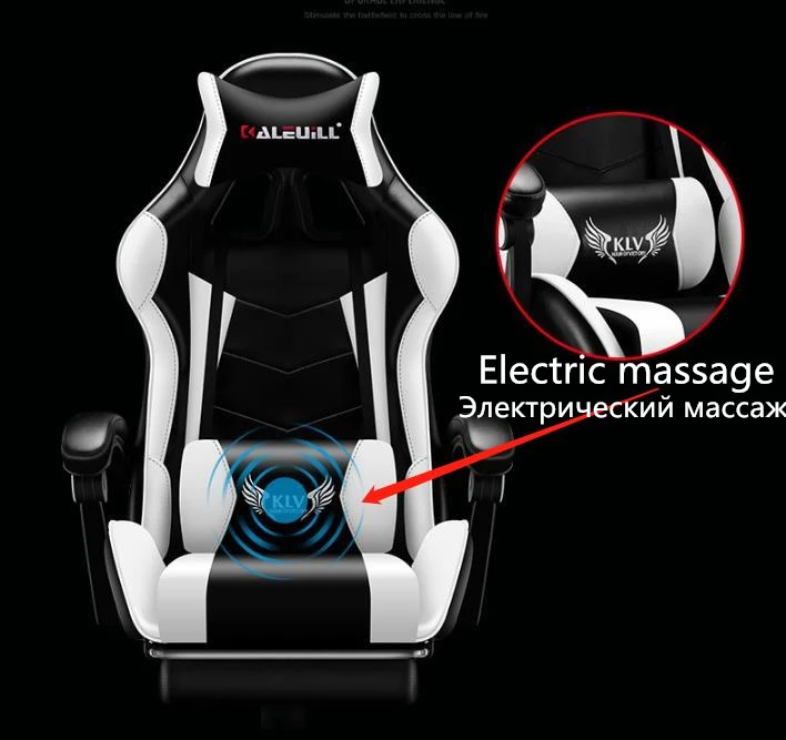 Professional Computer Chair LOL Internet Cafes Sports Racing Chair WCG Play Gaming Chair Office Chair armchair with footrest Professional Computer Chair LOL Internet Cafes Sports Racing Chair WCG Play Gaming Chair Office Chair armchair with footrest