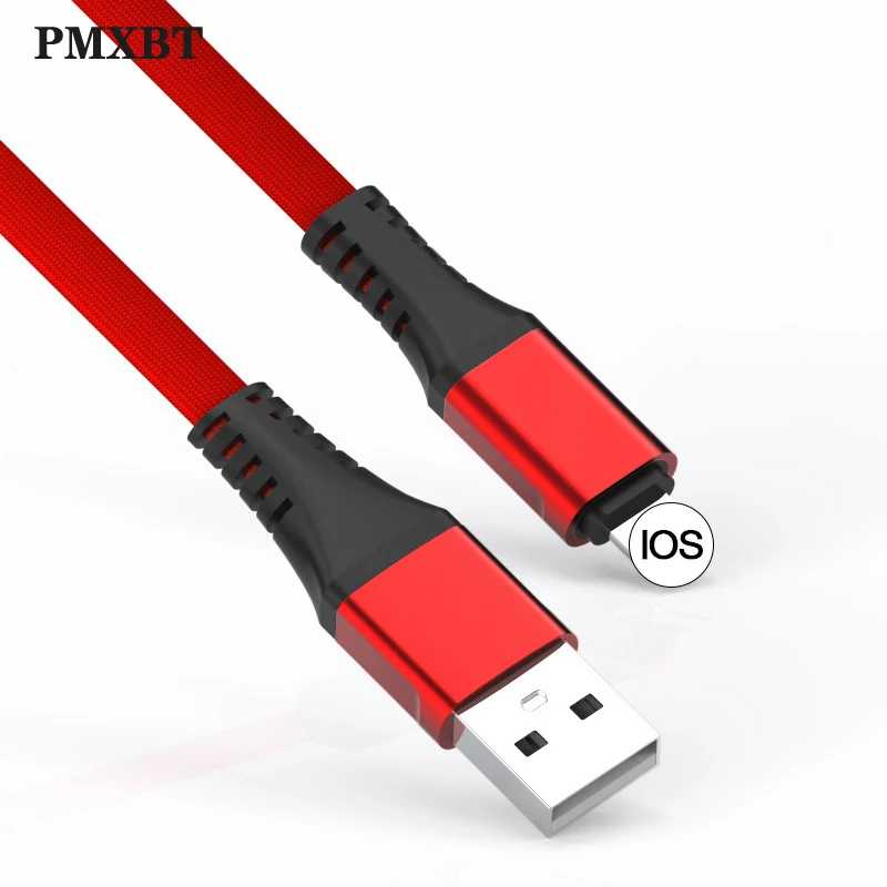 30 см USB кабель 2.4A Быстрая зарядка Micro USB/type C кабель для зарядного устройства для iphone samsung S8 S9 Redmi Note 4 USB-C данных короткий шнур