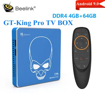 

Beelink GT-King Pro Smart Tv Box Amlogic S922X-H Android 9.0 4GB 64GB 2.4G 5.8G Wifi 1000M BT4.1 4K Set Top Box Media Player