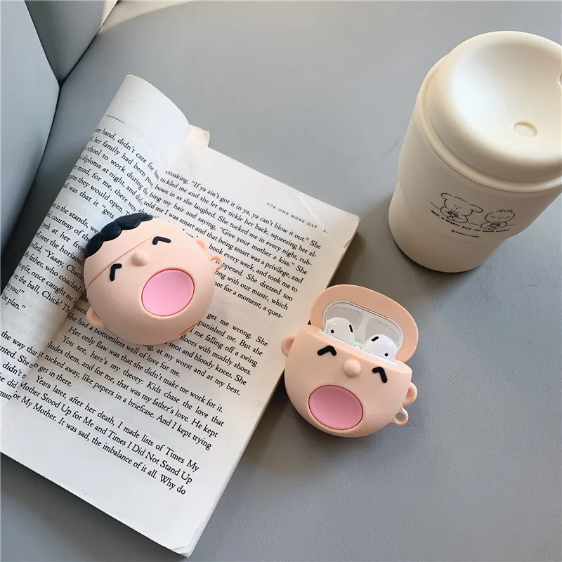 Для airpods pro Чехол 3D мультфильм Minna No Tabo Мягкий силиконовый чехол Чехол для мобильного телефона Apple Airpods 1/2/3 крышка Беспроводной Bluetooth наушники чехол