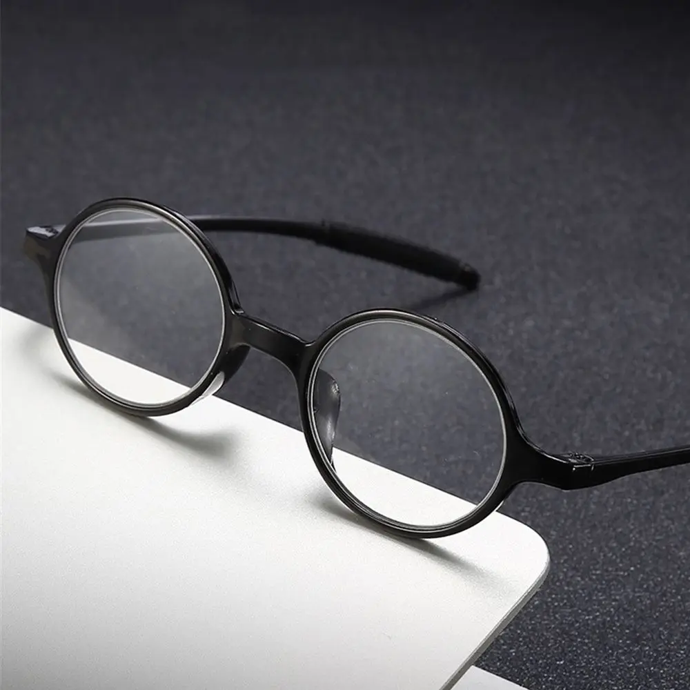 Women Men Reading Glasses Vintage Round Frame Presbyopia Eyeglasses Hyperopia Eyewear +1.0 +4.0