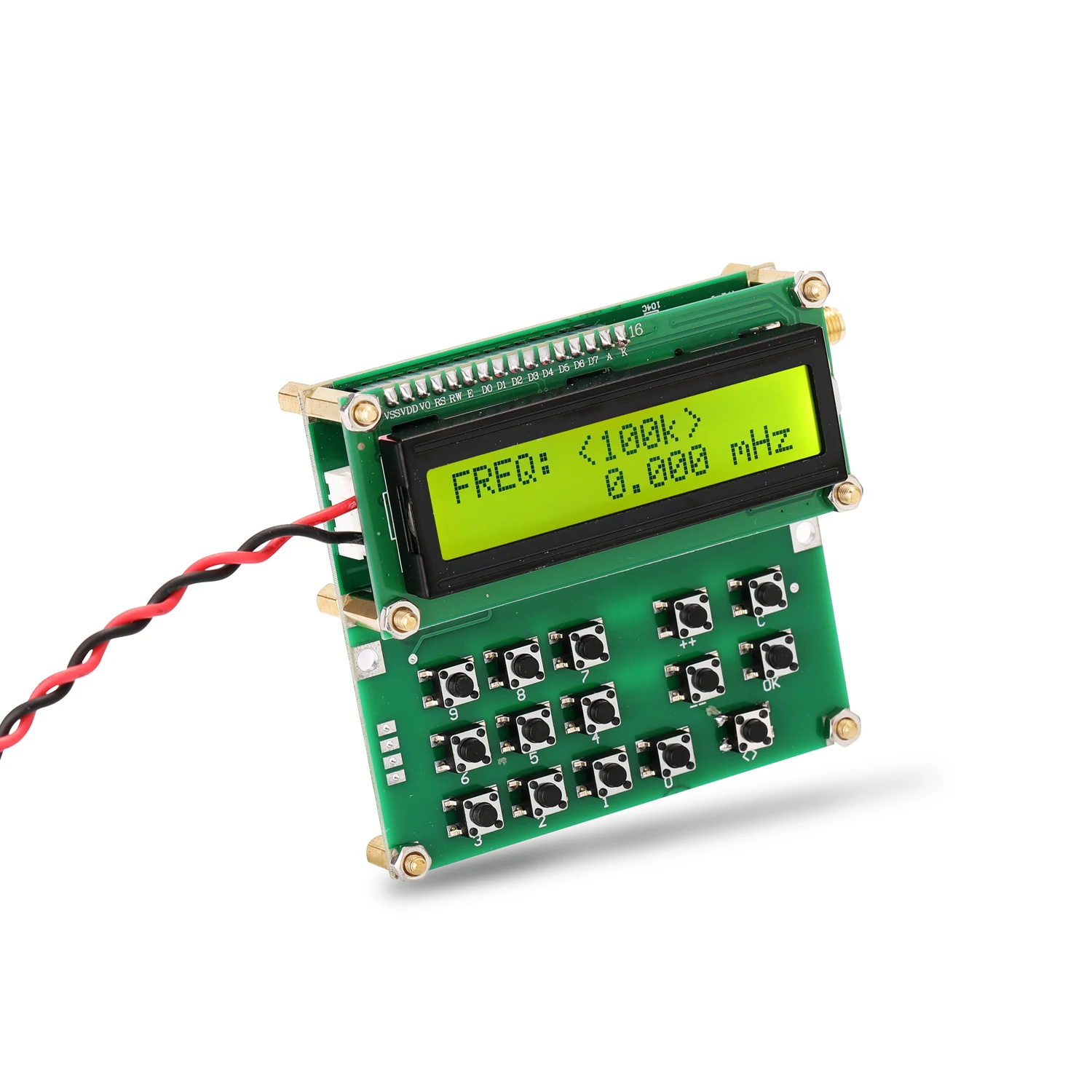 ADF4351 источник сигнала VFO генератор сигналов переменной частоты 35 МГц до 4000 МГц цифровой ЖК-дисплей