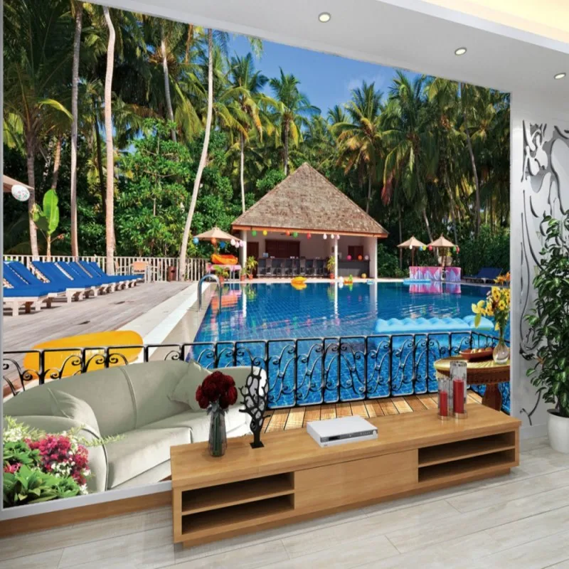 

Dropship Wallpaper For Walls 3d Hawaiian Seascape Wall Paper For Kids Room Wallpaper Mural Bedroom Murales Para Pared