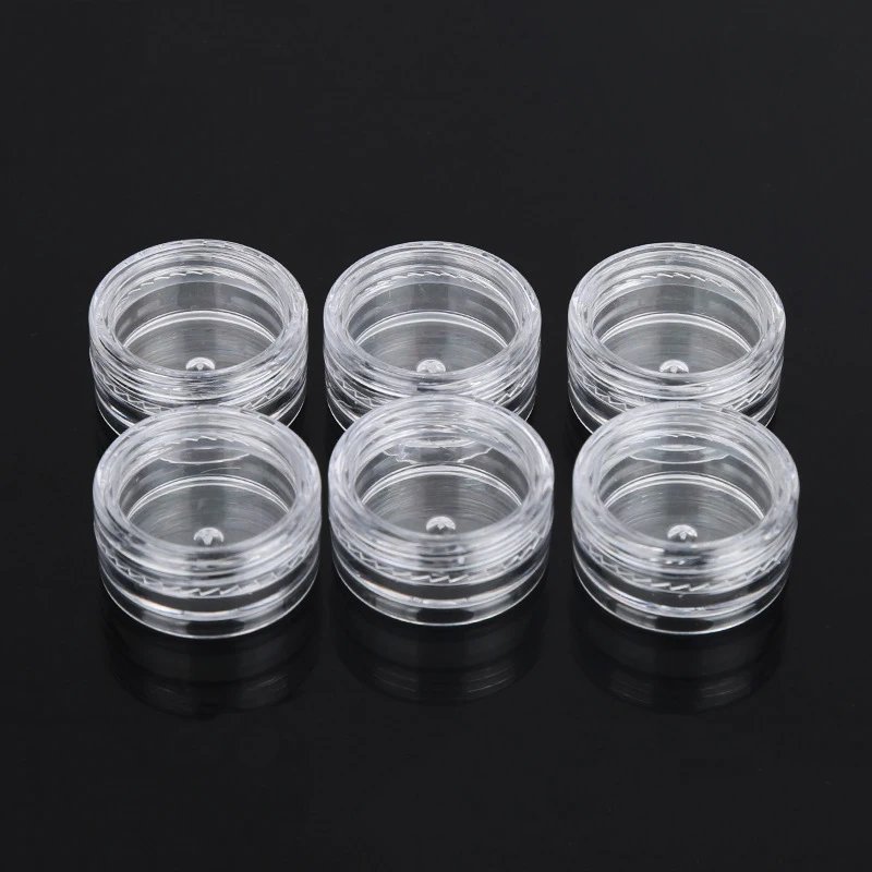 Cosmetic Cream Bottle Makeup Empty Bottle Cosmetic Bottle Moisturizer Jar Cosmetic Sample Container Cosmetic Dispenser Bottle Refillable Cosmetic Bottle Cosmetic Bottle Set Cosmetic Pot Jars 100Pcs 3/5g Small Empty Cosmetic Refillable Bottles Plastic Eyeshadow Makeup Face Cream Jar Pot Container