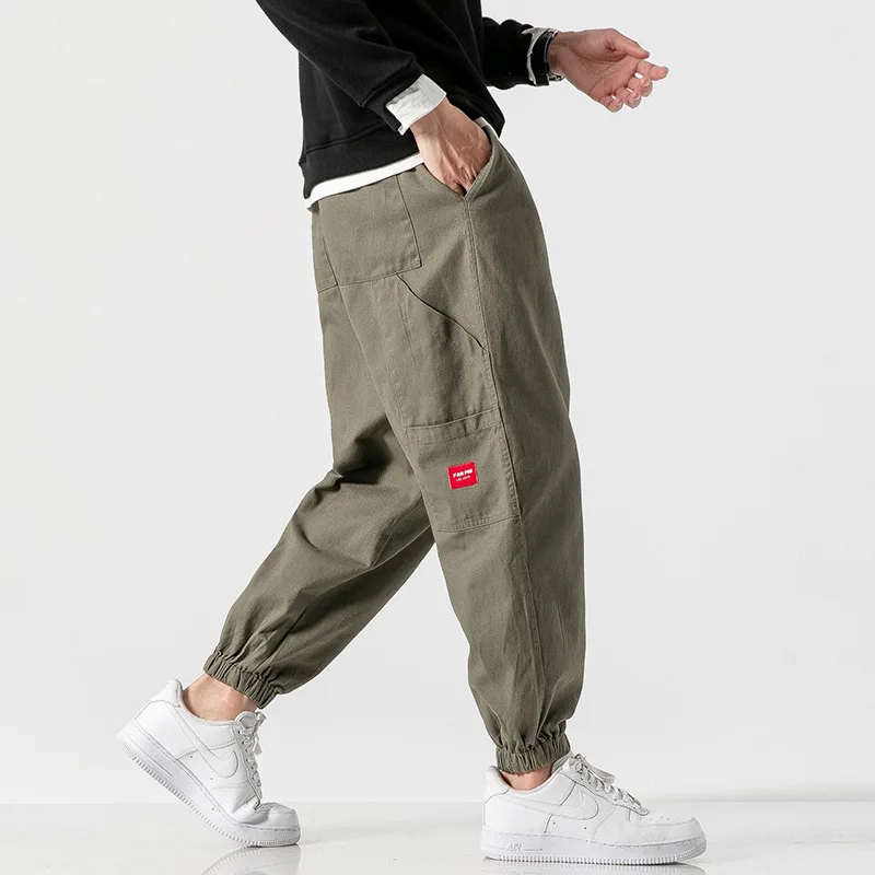 

2020 Spring Main Push Japanese-style Shadowless Wall Large Size Labeling Casual Pants M-5x Hk1989-p5