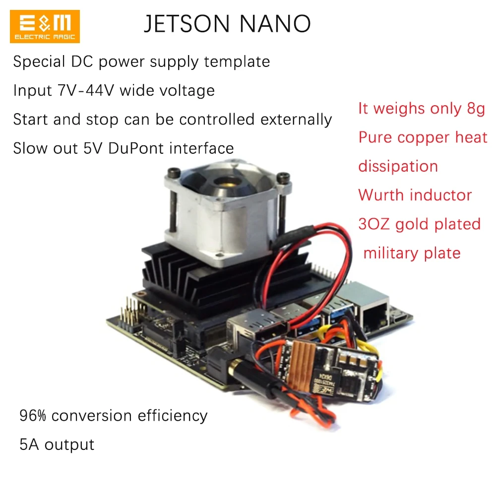 Внешний модуль питания постоянного тока NVIDIA Jetson Nano 5 В А | Электронные компоненты