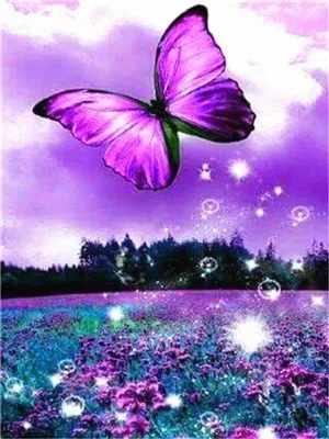 Butterfly 17 Бабочка животное Новое поступление цветок DIY Кристалл полная дрель квадратная 5D алмазная живопись Набор для вышивки крестом мозаика круглые стразы - Цвет: Butterfly 17