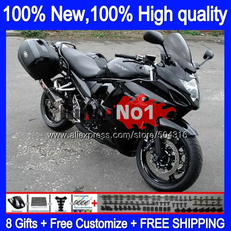 GSXF-650 для SUZUKI GSXF650 08 09 10 2011 2012 2013 Черный 24MC. 69 GSX650F GSXF 650 2008 2009 2010 11 12 14 обтекатели - Цвет: No. 1