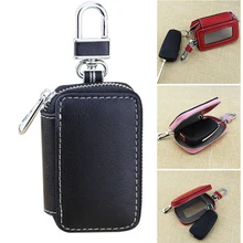 Кожаный кошелек с держателем ключа от машины модный Органайзер дом автомобильный чехол для ключей сумка для мужчин и женщин органайзер для ключей Прямая поставка