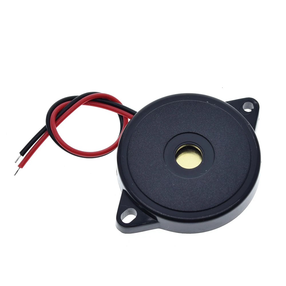 

1PCS 30X5.5MM Enclosed Piezo Passive Buzzer Element W/Wires AT3040