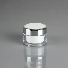 20 шт) 50 г круглые белые пустые пластиковые маски для крема ПЭТ бутылки банки контейнеры для косметической упаковки банка для крема для ухода за кожей