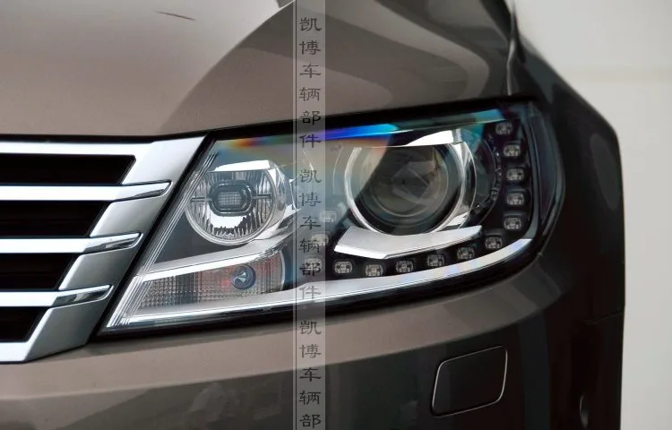 For Volkswagen CC Headlight cover 13-18 new CC headlight transparent hood CC large hood mask double color headlight hood