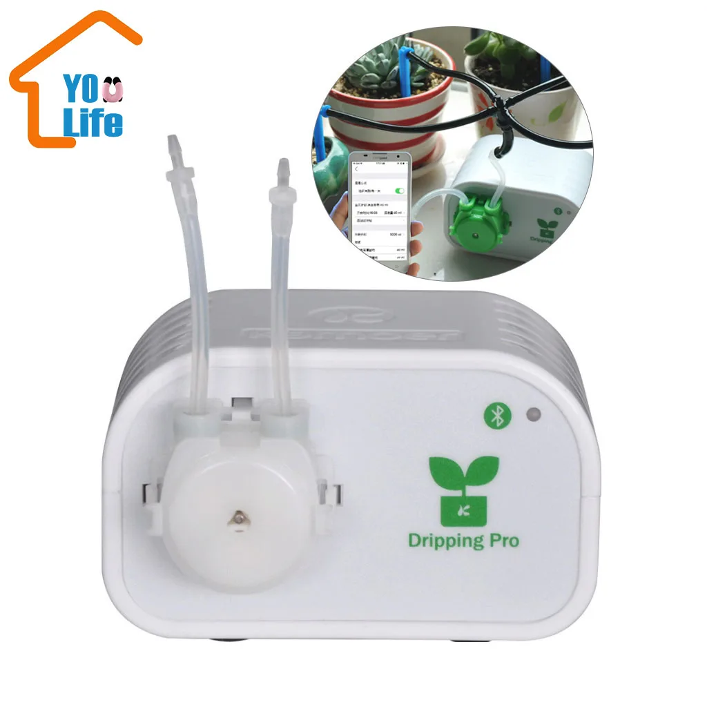 

Mobile Phone Control Intelligent Garden Automatic Watering Device Succulents Plant Drip Irrigation Tool Water Pump Timer System