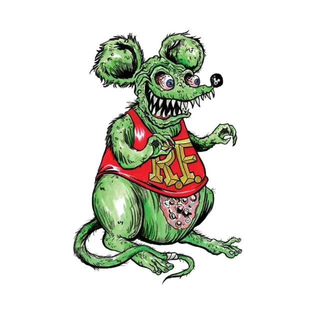 1 шт. Tales of the Rat Fink стикер для чемодан скейтборда холодильник мотоцикл наклейка