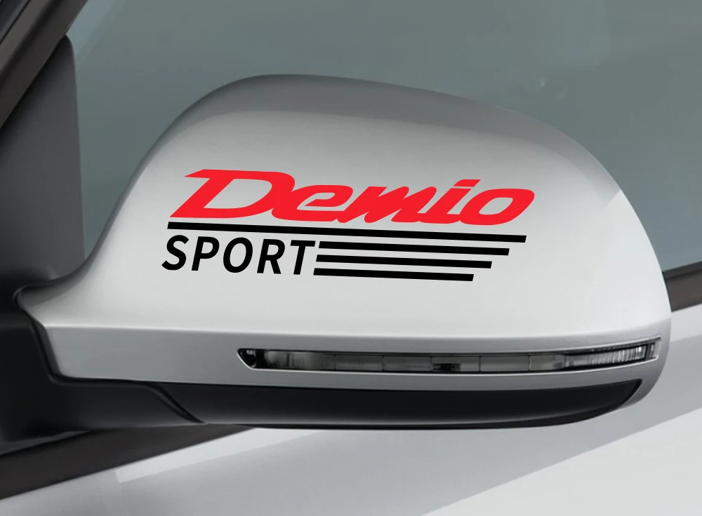 2 шт. Авто отражающее зеркало Декор автомобиля графические виниловые наклейки для Mazda Demio зеркало заднего вида отделка спортивные наклейки аксессуары для автомобиля