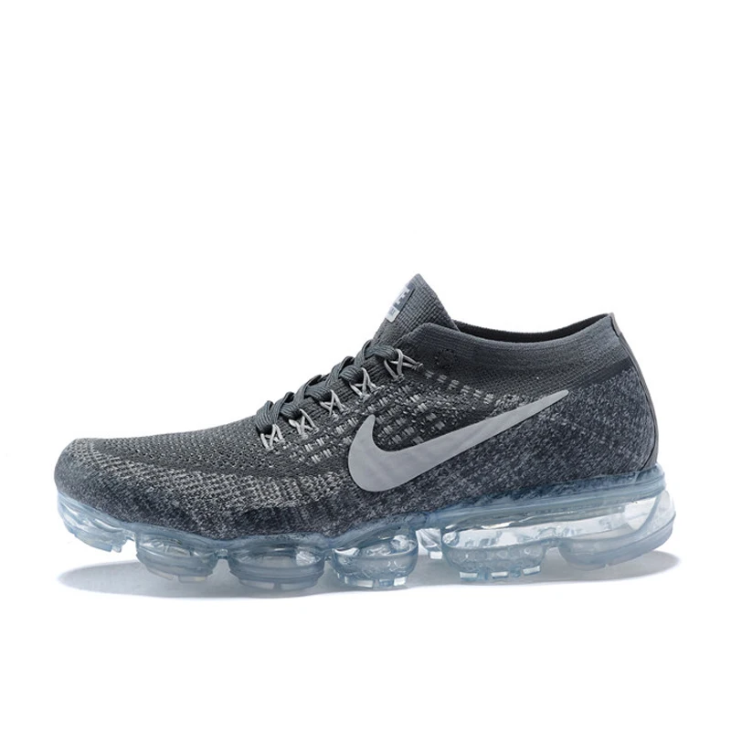 Nike Air VaporMax Flyknit спортивная обувь для мужчин Спорт на открытом воздухе удобные прочные беговые кроссовки 849558 Европейский Размер M GZ