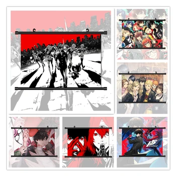 

Persona 5 Joker Ryuji Takamaki Anime Manga HD Print Wall Poster Scroll