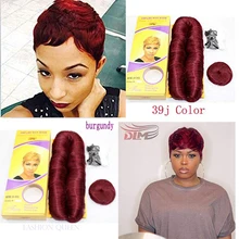 27 шт., волнистые прямые волнистые волосы, блонд, человеческие волосы