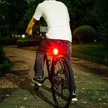 

35% Discounts Hot! Bike Tail Light 3 Models Waterproof LED Cycling Bicycle Rear Warning Lamp for Helmet