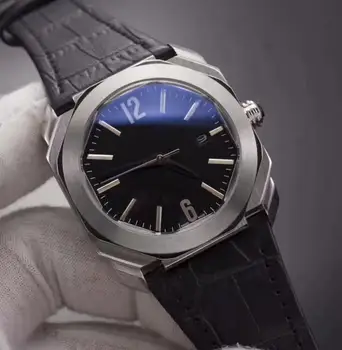 

luxury watch men 42mm Quartz watches 1905 tick movement OCTO have Battery watches leather stainless steel 2313