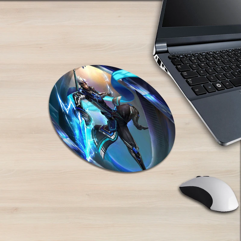 XGZ игра круглый коврик для мыши Лига Легенд игры персонажа Riven Yasuo сильный Matchup Esports