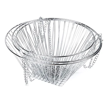 

3 Tier Wire Hanging Fruit Basket Home Kitchen Metal Vegetable Storage Organizer Basket 3-Layer Baskets