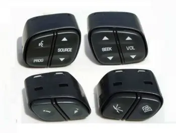 

4pcs Switch 4x Steering Wheel Buttons 21997738 For GMC Chevrolet 1999442