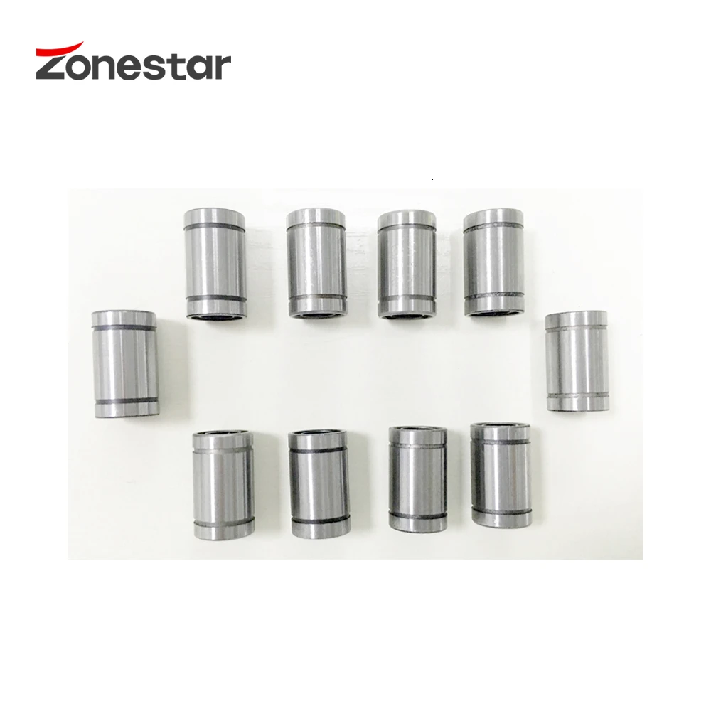 ZONESTAR LM8UU высококачественный линейный подшипник для 3D принтера DIY kit Reprap Mendel Rostock Mini