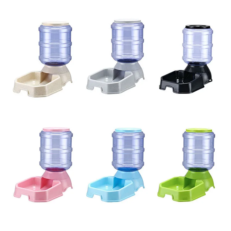 3.8L Pet Cat Automatic Feeders Large Capacity Water Fountain Water Bottle Cat Feeding Bowls Water Dispenser Pet Feed Supplies