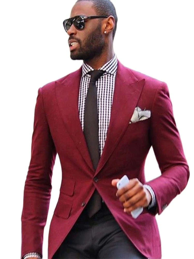 mix and match tuxedo pants and jacket