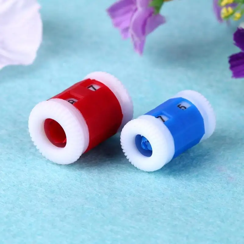 2 шт. инструмент для плетения ручной счетчик пластиковый крючок DIY Одежда Вязание