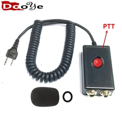 For aviation pilots GA Dual Plug To ICOM ic-v8 A2 A20 A21 plug，Headset Adapter Cable Aviation Headphone Cable earphone accessori