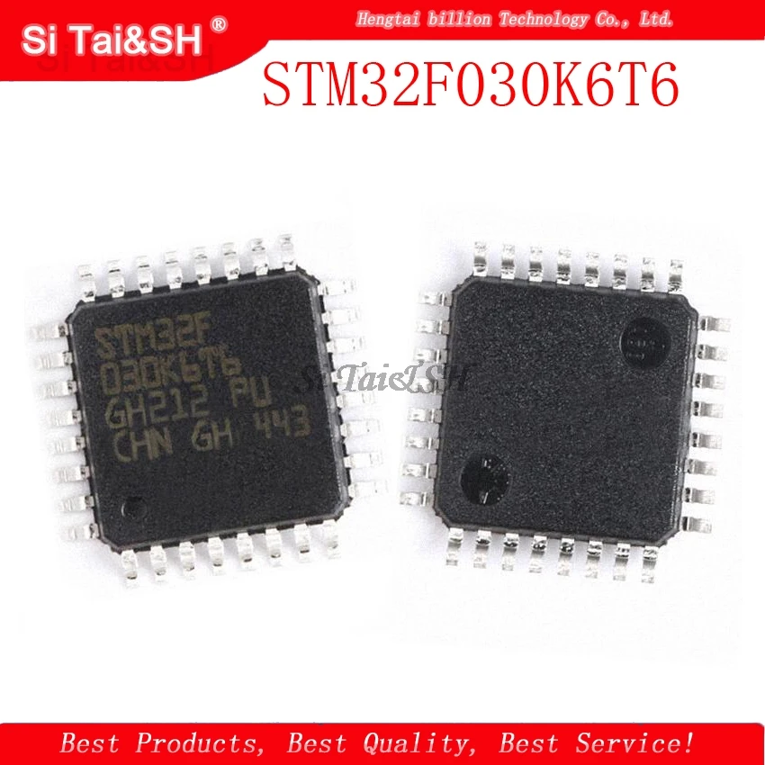 2 шт./лот STM32F030K6T6 STM32F030 STM32F 32F030K6T6 IC MCU 32BIT 32KB FLASH 32LQFP