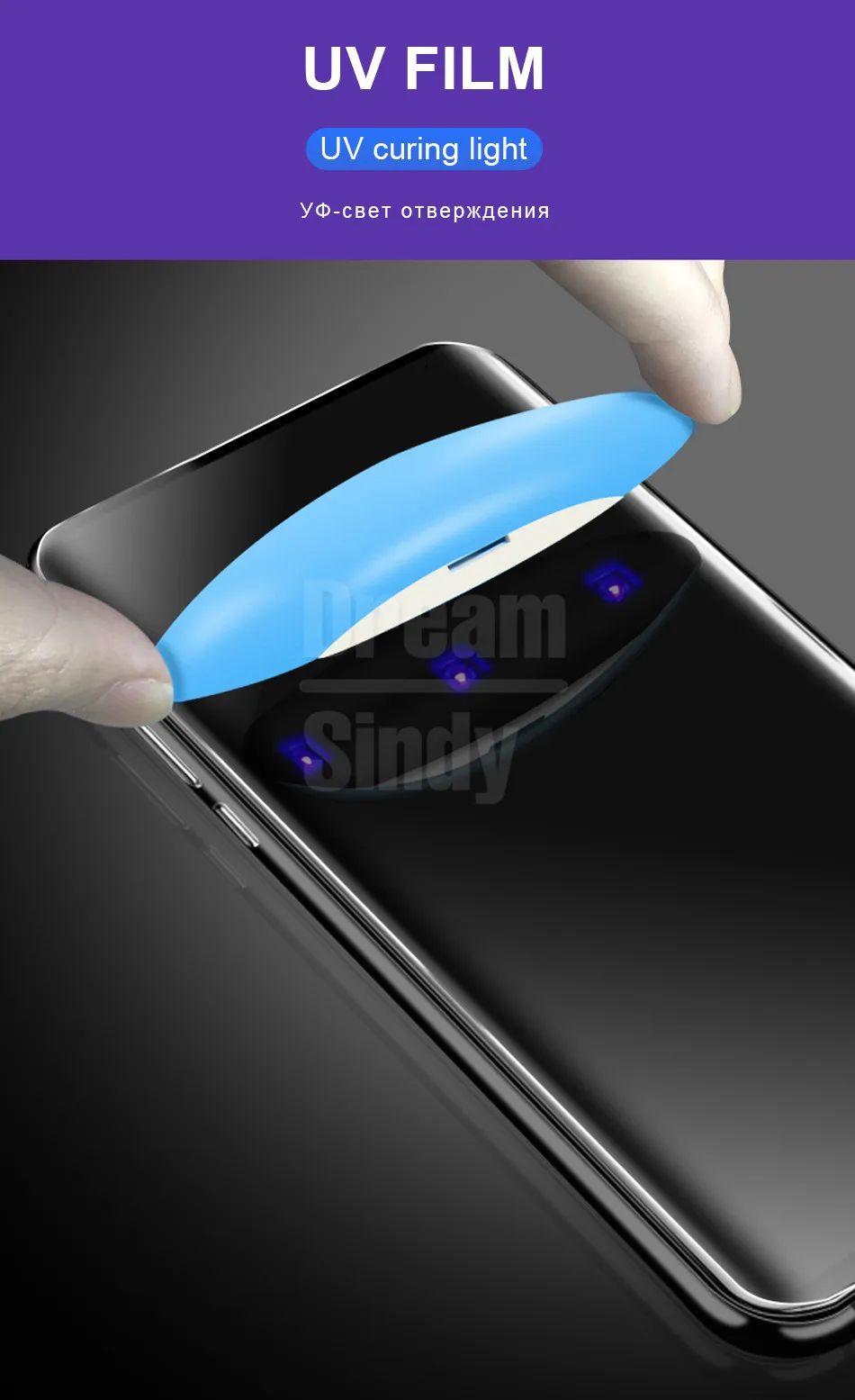 2 шт УФ полное клеевое Покрытие Закаленное стекло для iphone 11 Pro Max X XR XS Max защита экрана 7 8 6 6s PLus Защитная стеклянная пленка