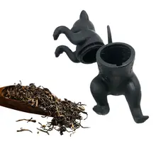 Силиконовый ситечко для кошачьего чая для животных, силиконовая чайная утечка, для приготовления приправ, посылка, медицинская посылка