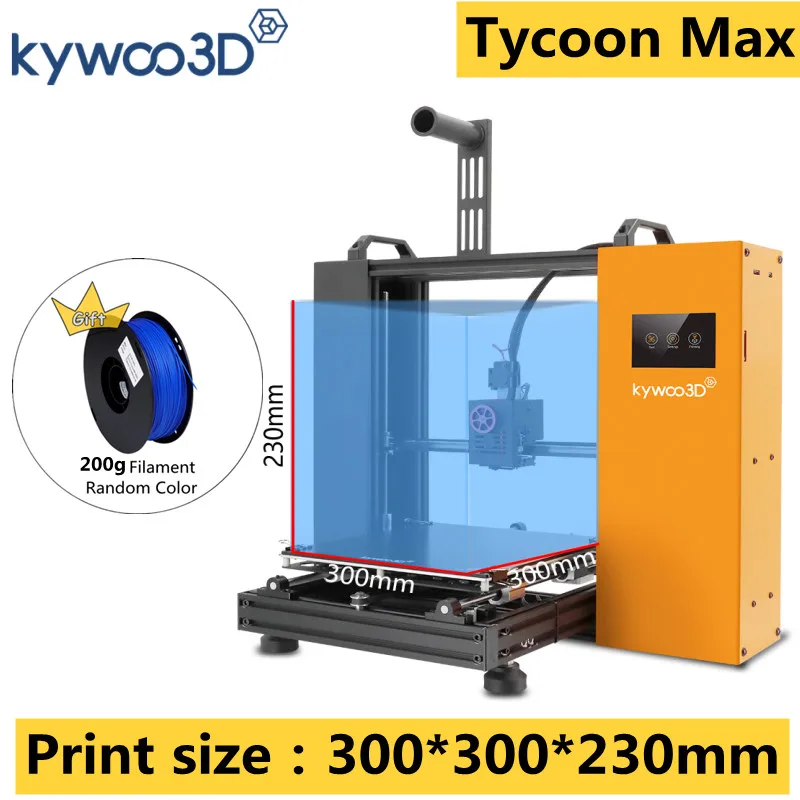 creality 3d printer kywoo3D Tycoon Series Large 3D Printer 32bit TMC 2209 Silent Direct Drive Wifi Transmission Auto Leveling Best 3D Printer 2022 3d printing machine 3D Printers