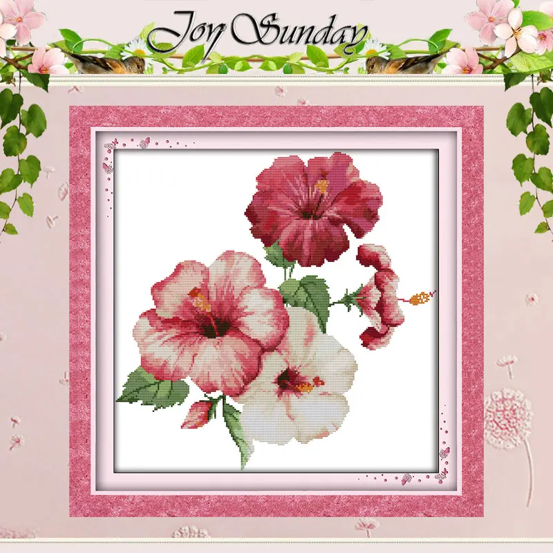 Hibiscus flower cross stitch graph atomiclasopa
