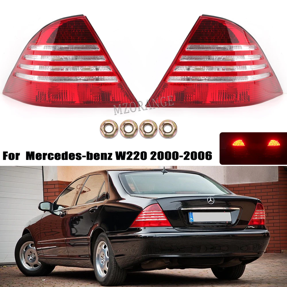 Автомобильный светодиодный задний фонарь для Mercedes-Benz W220 S280 S300 S320 S350 S500 S600 2000-2006