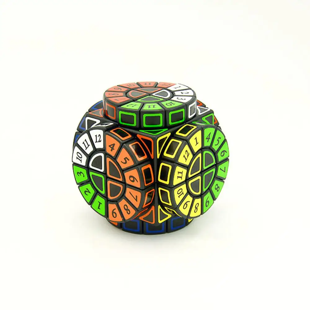 

2019 New Arrivals Time Machine Magic Cube Creative Souvenir Edition Puzzle Toy - Black