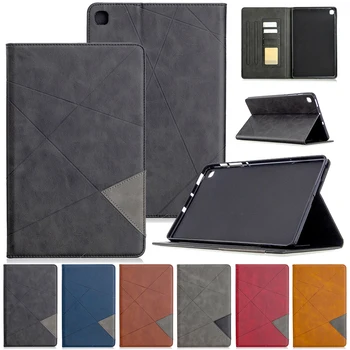 

1PC For Samsung Galaxy Tab S6 Lite 10.4 P610 / P615 2020 Leather Wallet Card Slot TPU Ultra-thin Shockproof Bracket Case Cover