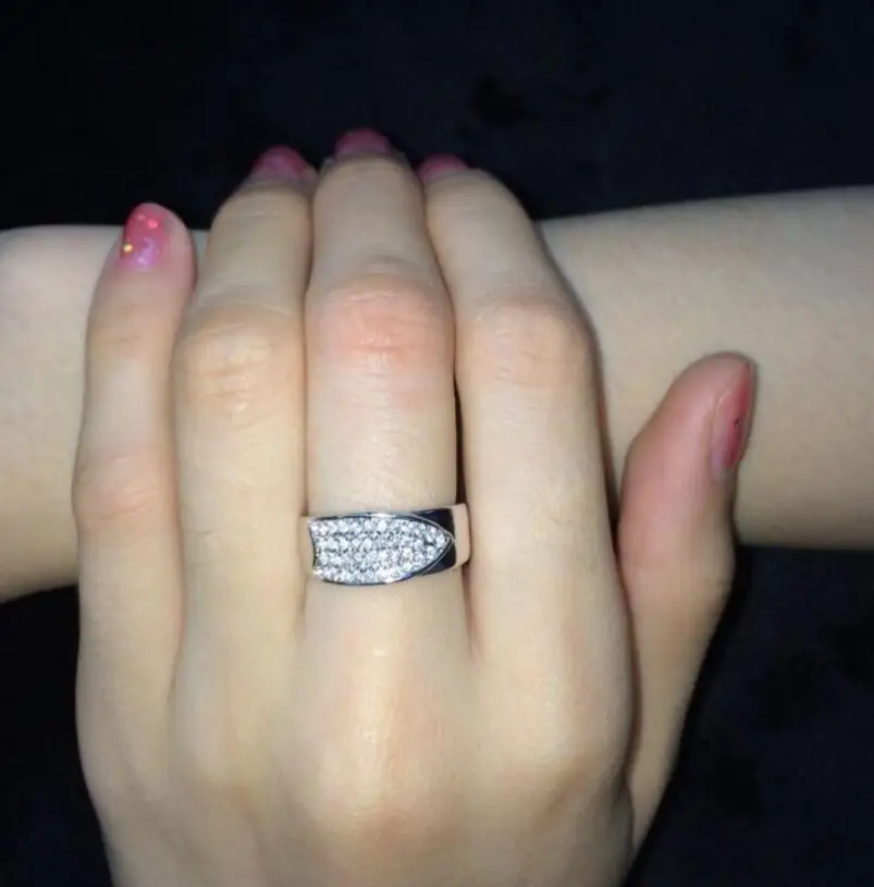 

Simple Maple Leaf S925 Ring Sterling Silver Engagement S925 Ring In Sterling Silver (MA)