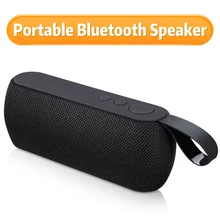 Портативный Bluetooth динамик наружный динамик беспроводной громкий динамик звуковая система 3D стерео музыкальная Колонка радио Саундбар с TF FM