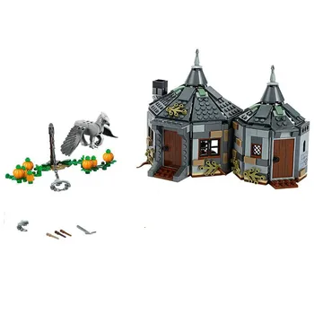 

New 11343 Potter Movie Hagrid's Hut: Buckbeak's Rescue 496Pcs Building Blocks Bricks Kids Toy Gift Compatible 75947
