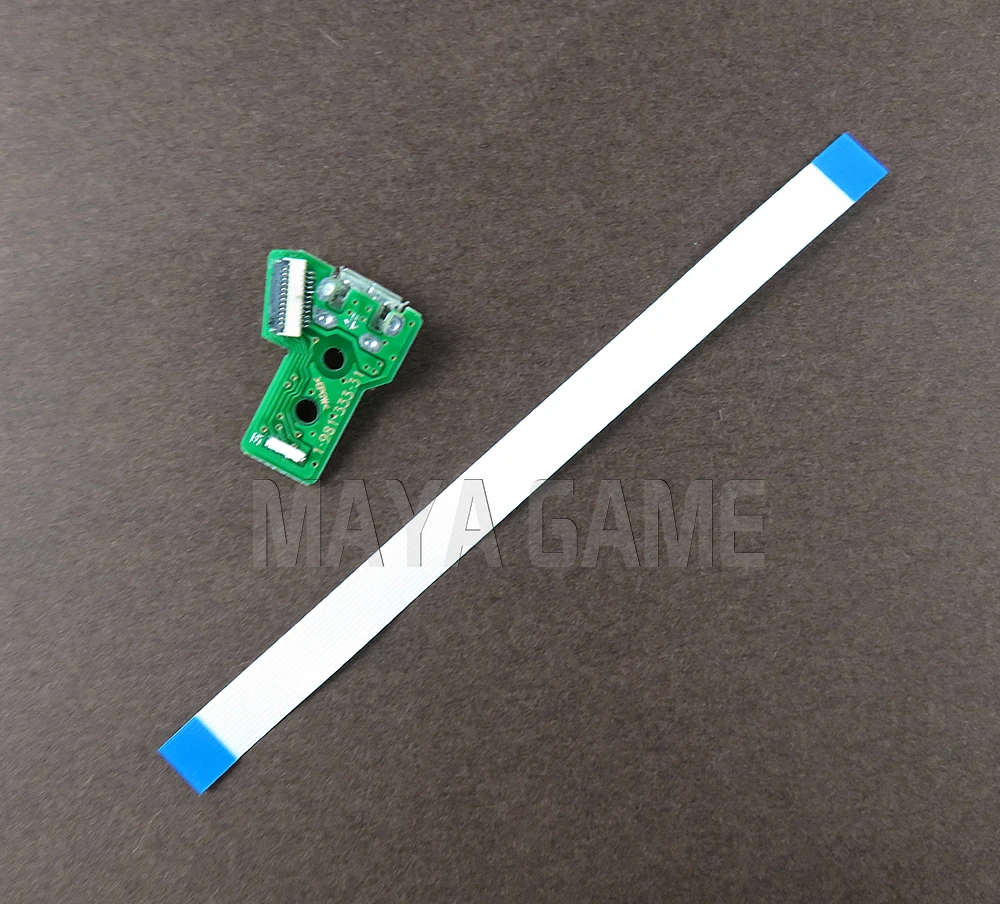 JDS-050 12PIN Зарядное устройство черз порт USB гнездо на плату цепи JDS 001 011 030 040 050 055 с ленточным кабелем для Playstation 4 PS4 Pro контроллер комплект из 2 предметов - Цвет: JDS-050 12PIN